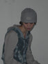 PAPER LOGO RIB BEANIE -GRAY-